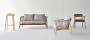 Crosshatch Settee