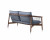 Crosshatch Settee