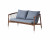 Crosshatch Settee