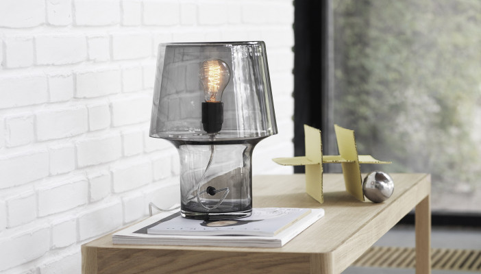 Cosy In Grey Table Lamp