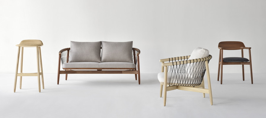 Crosshatch Settee