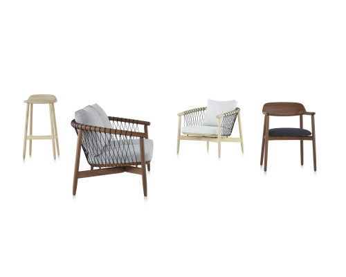 Crosshatch Settee