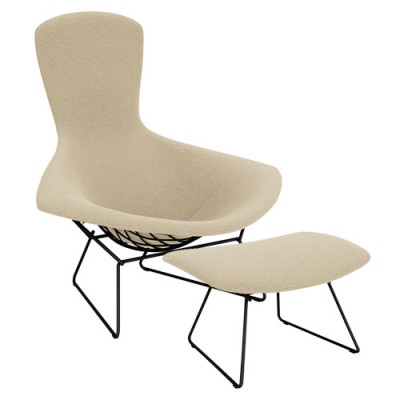 Bertoia Bird Chair and Ottoman