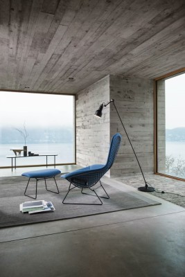 Bertoia Bird Chair and Ottoman