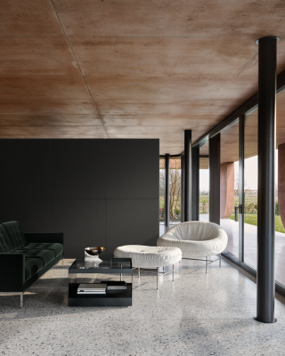 Perron Bun Lounge Chair