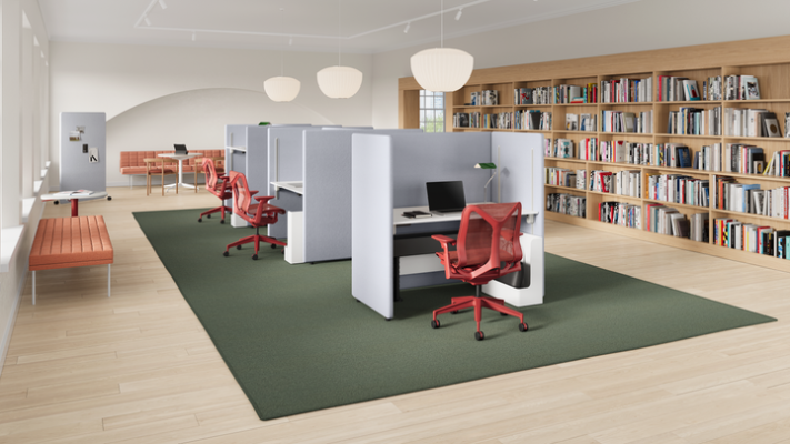 Bound Sit-Stand Booth