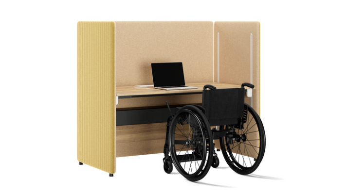 Bound Sit-Stand Booth