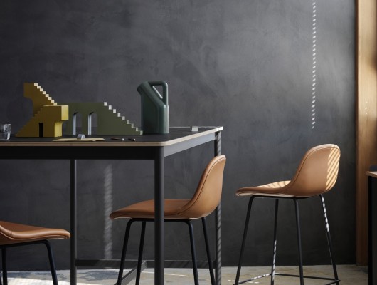 Fiber Counter & Bar Stool