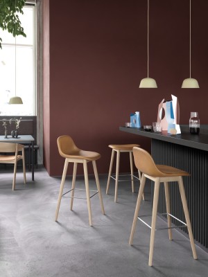 Fiber Counter & Bar Stool