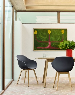 Triangle Leg Table