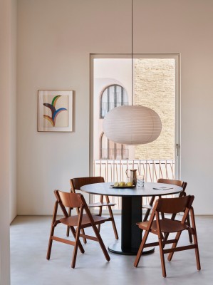 Chisel Table Round