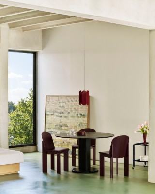 Chisel Table Round