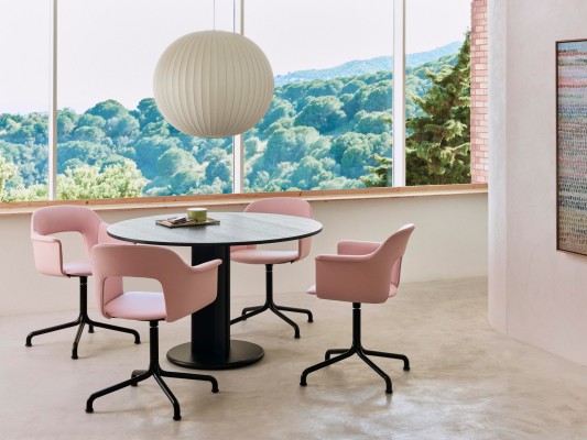 Chisel Table Round