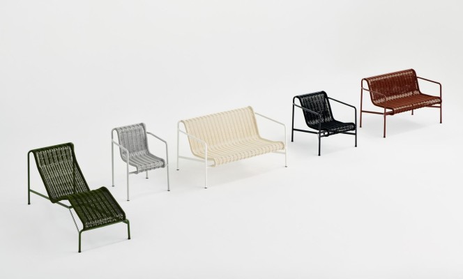 Palissade Cord Lounge Chair Low
